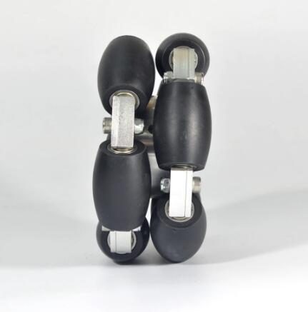 Payload 80kg 127mm Keyway Aluminum Omni Wheel with Bearing Rollers 14153.jpg