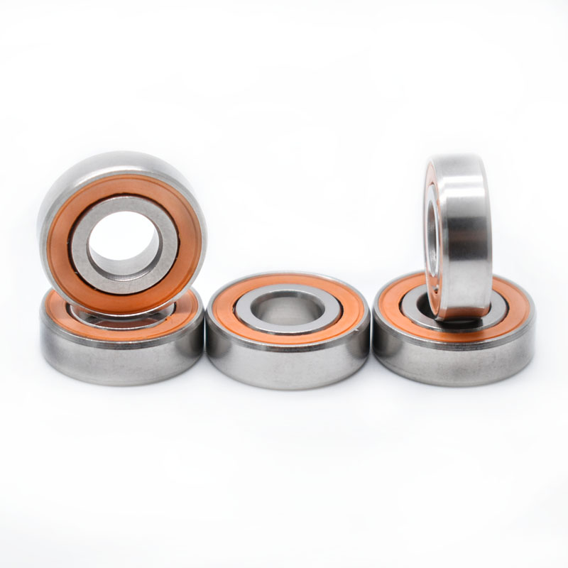 8x19x6mm 10x22x6mm Ceramic Hybrid Bearing Duel Reel 2.5/0 2-Speed Fishing Reel Rubber Sealed Bearing Kit