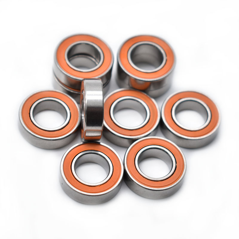 9x17x5mm 10x22x6mm Ceramic Hybrid Bearing Fin-Nor Ahab 20 Spinning Reel Rubber Sealed Bearing Kit