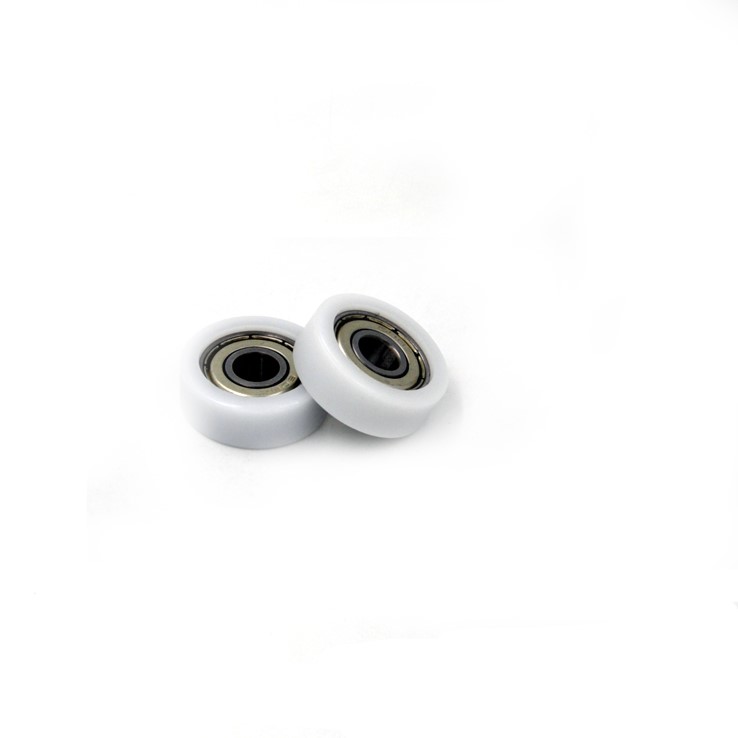 BS60828-14 8x28x14mm Corrosion-Resistant Plastic Roller Bearing Made from POM Nylon.jpg