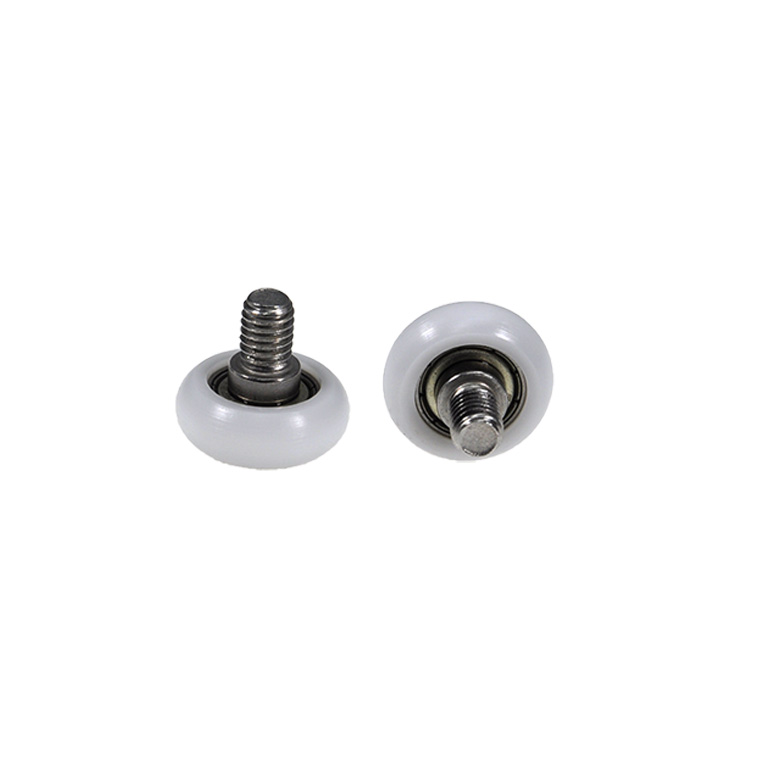 BSR60519-7C1L8M6 Non-Marking Plastic Roller Pulley with Screw for Delicate Surfaces.jpg