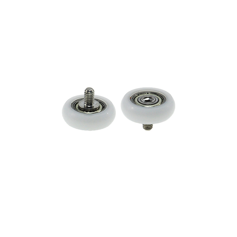 BSR60520-6C1L6M4 Shock-Absorbing Plastic Roller Pulley with Screw for Stability.jpg