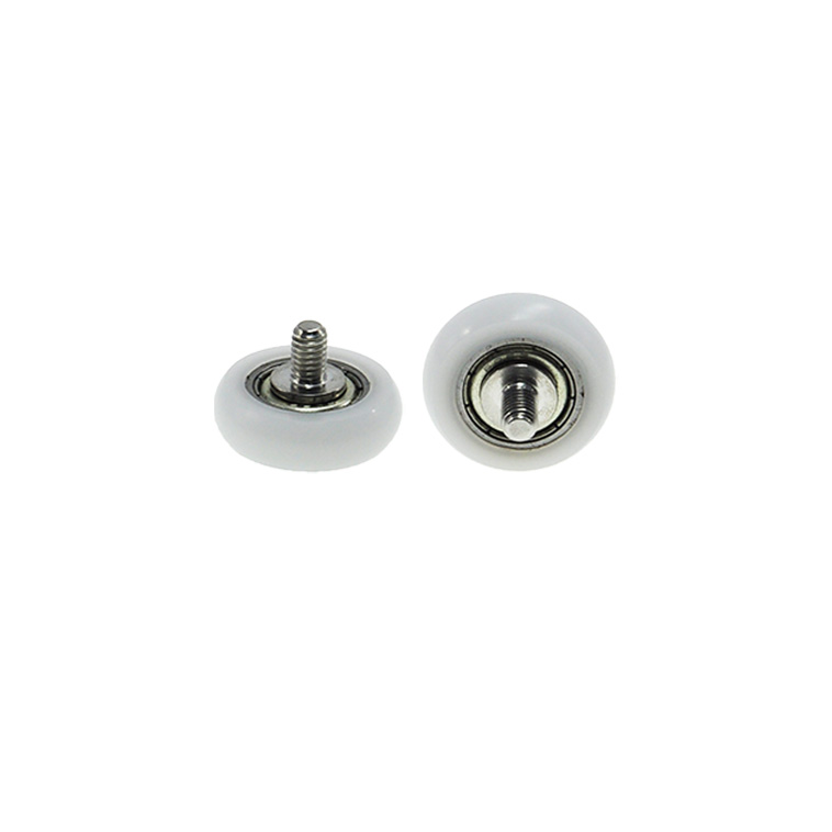 BSR60520-6C1L6M4 Shock-Absorbing Plastic Roller Pulley with Screw for Stability.jpg