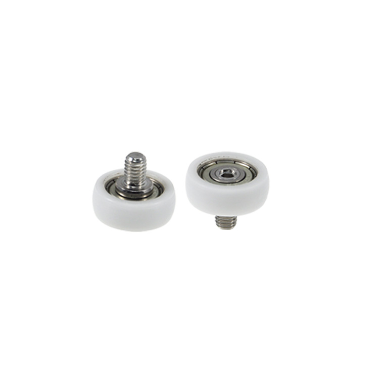 BSR60622-8C1L8M6 Silent Running Plastic Wheel Pulley with Screw for Quiet Machinery.jpg