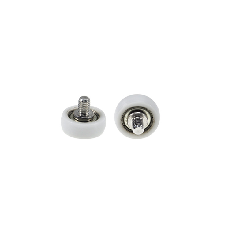 BSR60622-8C1L8M6 Silent Running Plastic Wheel Pulley with Screw for Quiet Machinery.jpg