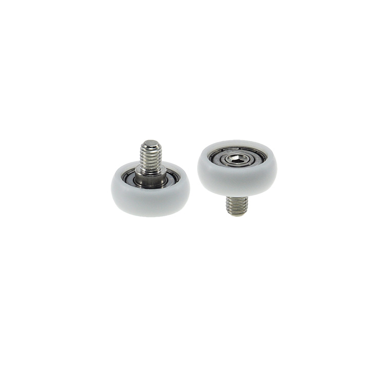 BSR60828-10C2L10M8 Corrosion-Resistant Rubber-Coated Plastic Bearing with External Thread for Harsh Environments.jpg
