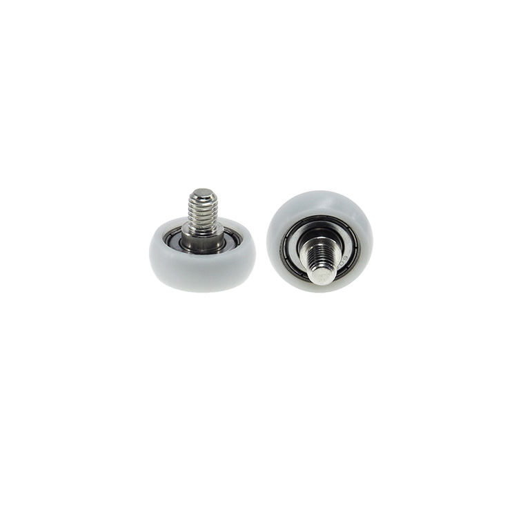 BSR60828-10C2L10M8 Corrosion-Resistant Rubber-Coated Plastic Bearing with External Thread for Harsh Environments.jpg