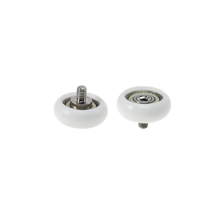 BSR60830-11C1L8M6 Precision-Made Plastic Bearing with Rubber Coating and External Thread for Automation Machines.jpg