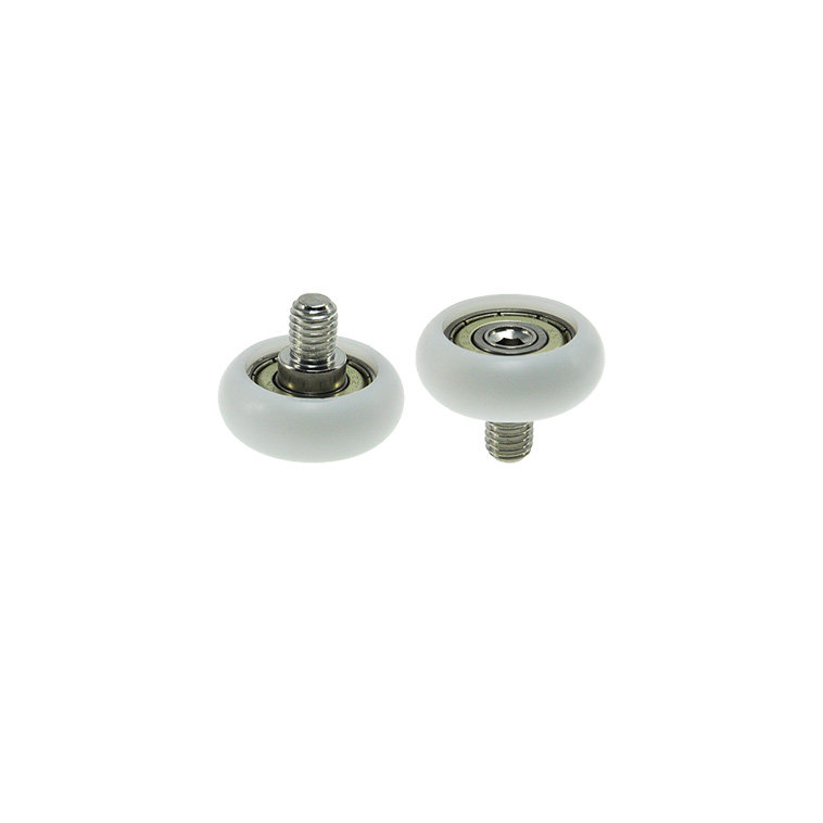 BSR60830-11C2L10M8 Temperature-Resistant Rubber-Coated Plastic Bearing with External Thread for Extreme Conditions.jpg
