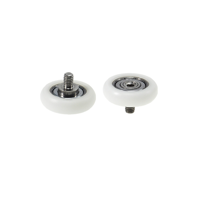 BSR60832-8.5C2L8M6 Shock-Absorbing Plastic Bearing with Rubber Exterior and Thread for Stability.jpg