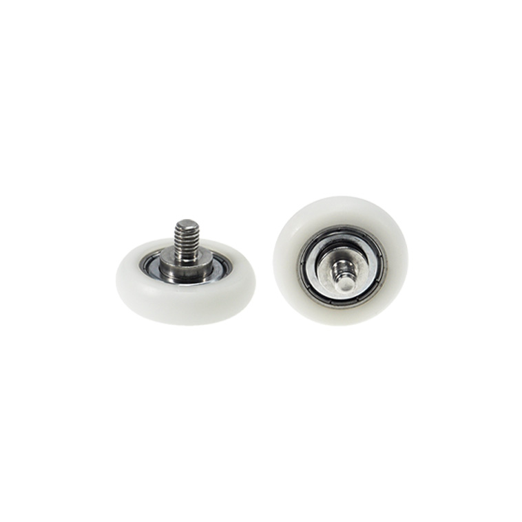 BSR60832-8.5C2L8M6 Shock-Absorbing Plastic Bearing with Rubber Exterior and Thread for Stability.jpg