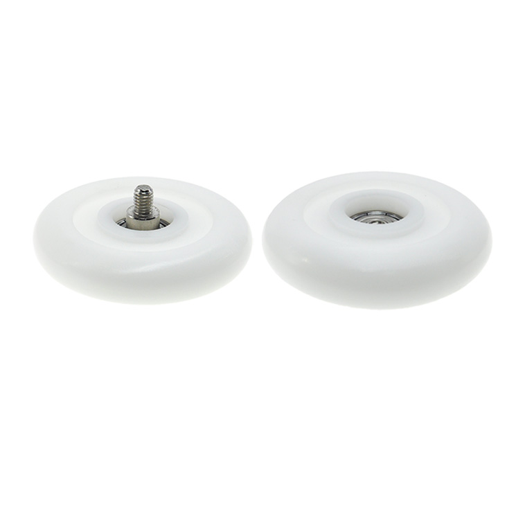 BSR62665-15C1L8M6 M6x65x15mm M6 spiral window drawer vending machine roller track Pom bearing window drawer pulley.jpg
