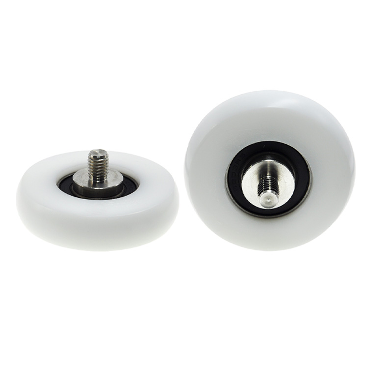 BSR620375-18C2L12M10 M10x75x18mm Plastic ball roller bearings, nylon pulley bearing M10screws.jpg BSR620375-18C2L12M10 M10x75x18mm Plastic ball roller bearings, nylon pulley bearing M10screws.jpg