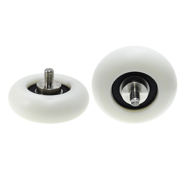 BSR620480-25C2L15M10 M10x80x25mm Plastic ball screw roller bearing 2RS nylon pulley, suitable for various screws.jpg BSR620480-25C2L15M10 M10x80x25mm Plastic ball screw roller bearing 2RS nylon pulley, suitable for various screws.jpg