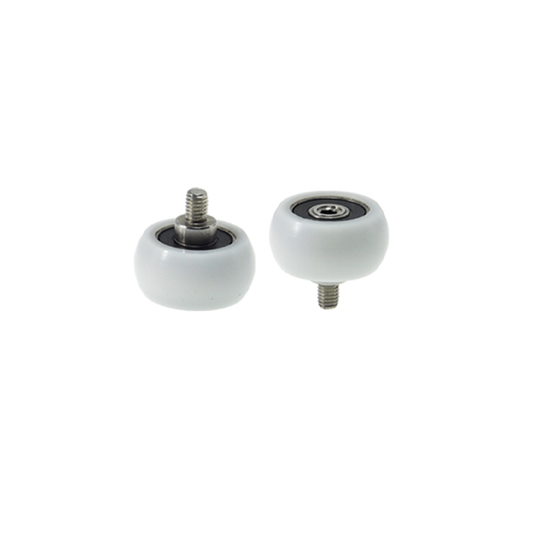 BSRT60832-16C4L8M6 M6x32x16mm Plastic nylon rollers, rowing seat roller bearings, racing stainless steel bearings coated with POM BSRT60832-16C4L8M6 M6x32x16mm Plastic nylon rollers, rowing seat roller bearings, racing stainless steel bearings coated with POM