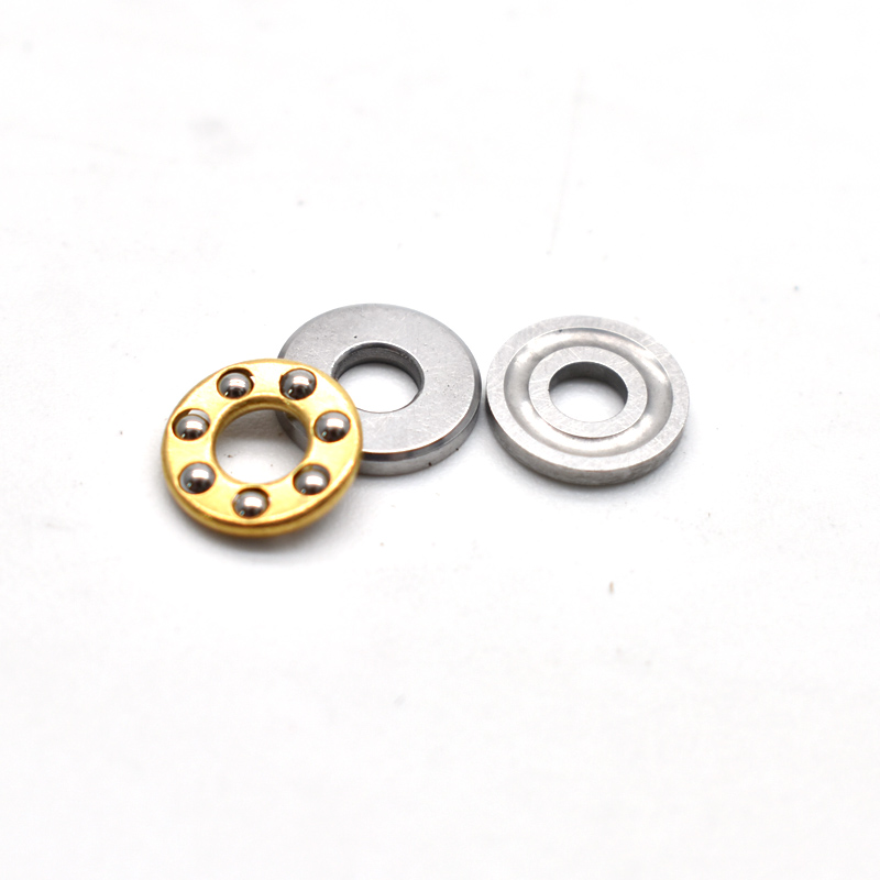F3-8M Thrust Ball Bearings 3mm x 8mm x 3.5mm Small Axial Thrust Bearing 3x8x3.5mm Suitable for medical devices.jpg
